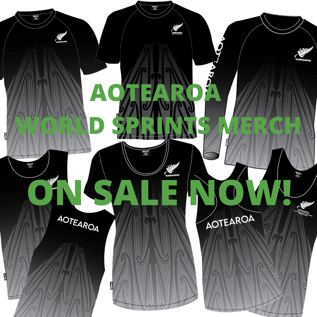 On Sale Now! Aotearoa Worlds Uniform Merch